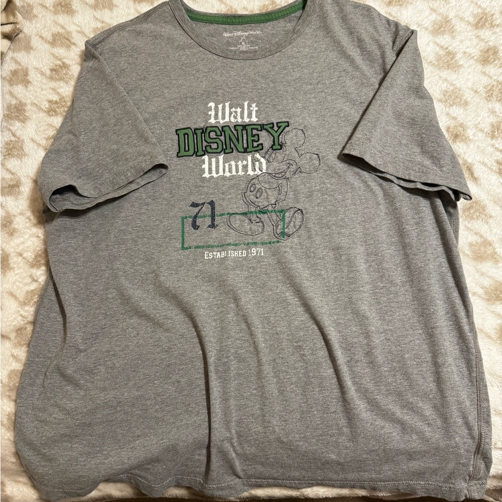 Disney World Mickey Shirt Embroidered